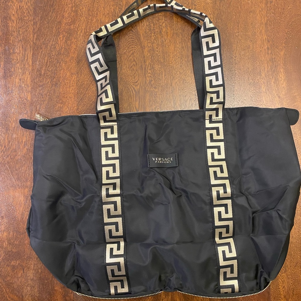NWOT Versace Parfums Folding Travel Tote